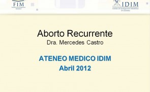 AbortorecurrenteIDIM AbortorecurrenteIDIM